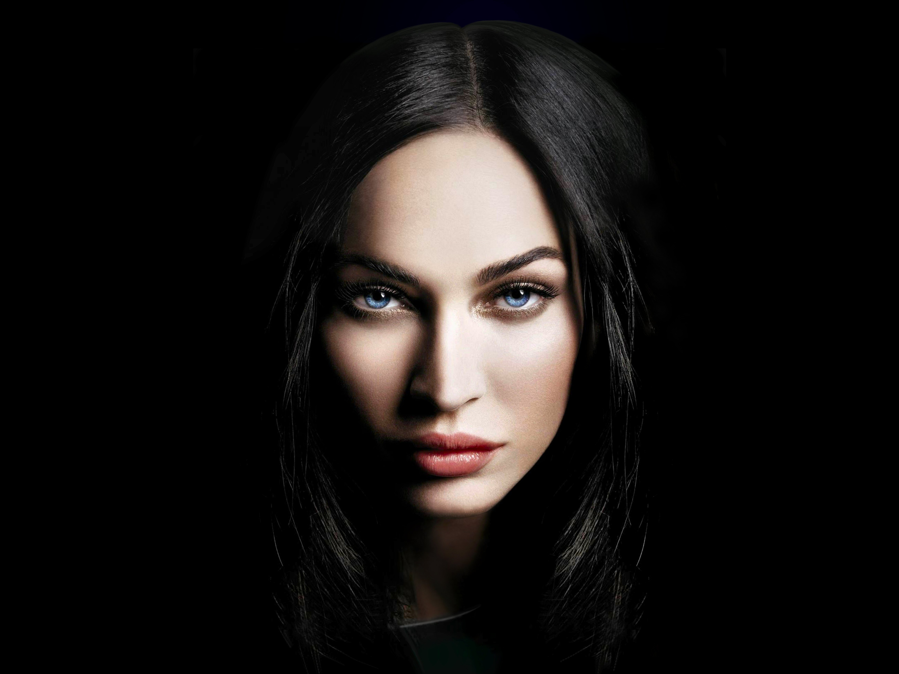 Megan Fox Beautiful Actress Eyes Wallpaper, HD Celebrities ..., actress eyes images